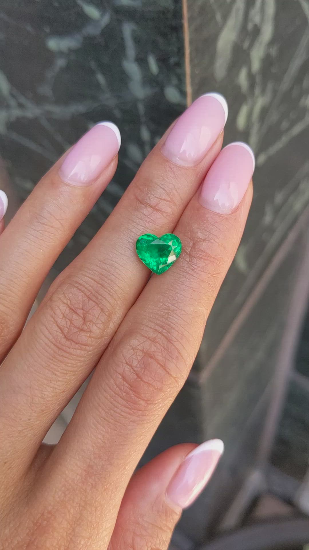 2.58 Ct. Emerald from Colombia Size Video