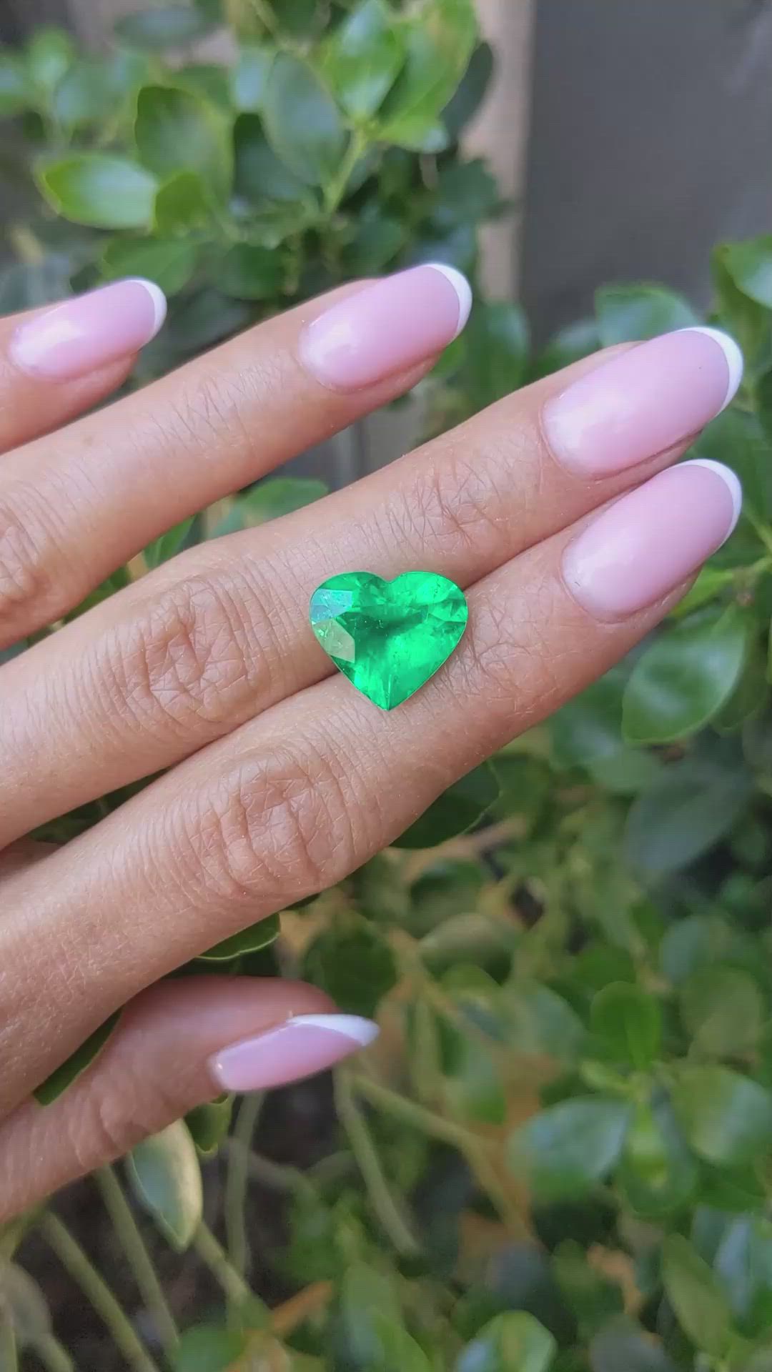 5.97 Ct. Emerald from Colombia Size Video