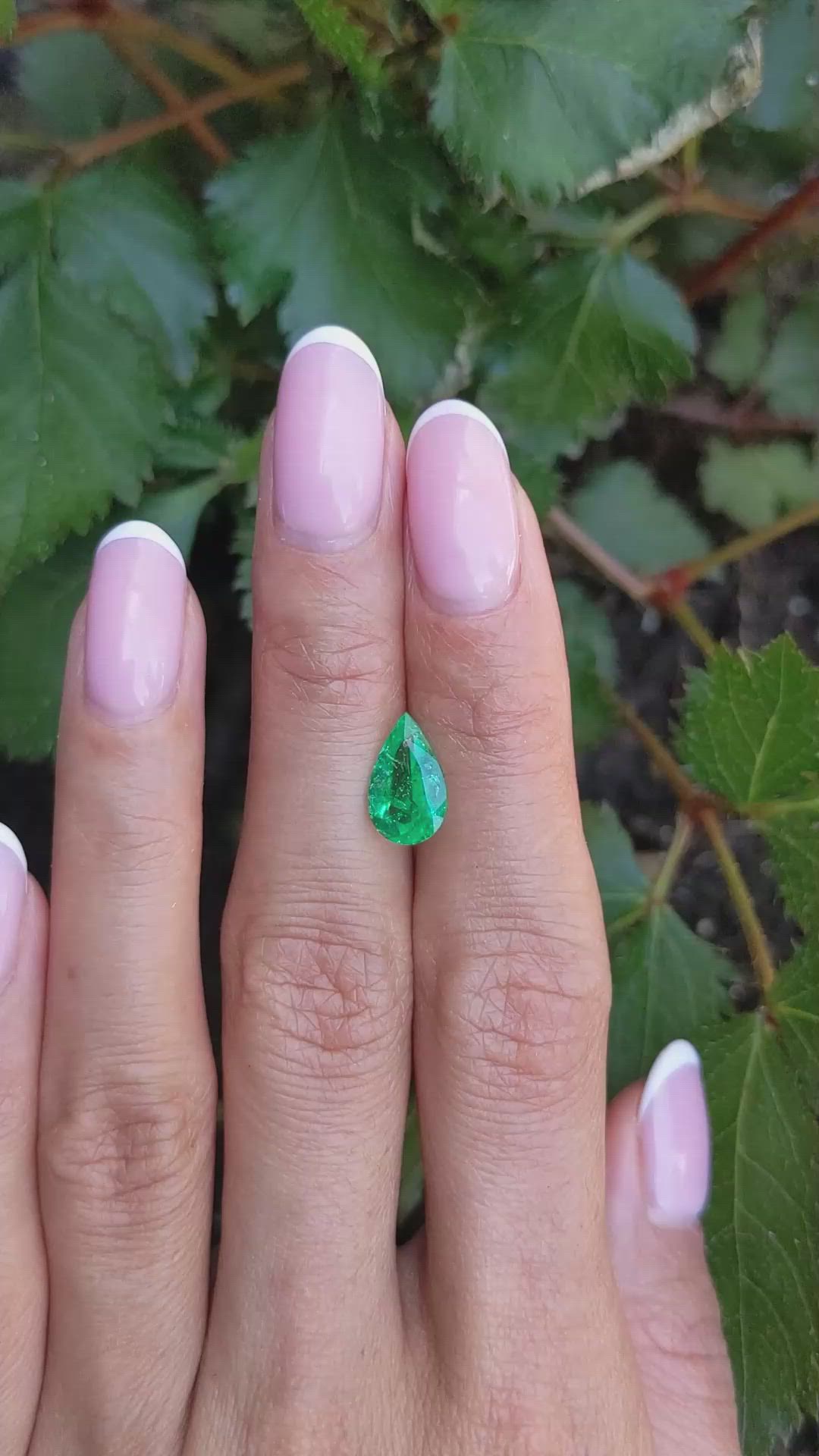 1.79 Ct. Emerald from Colombia Size Video