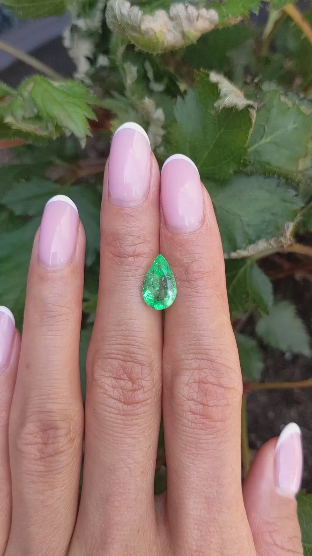 1.92 Ct. Emerald from Colombia Size Video