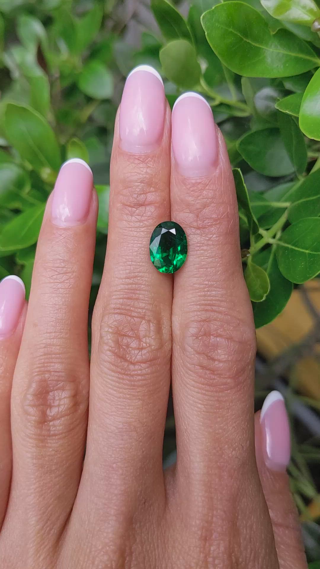 2.22 Ct. Emerald from Zambia Size Video
