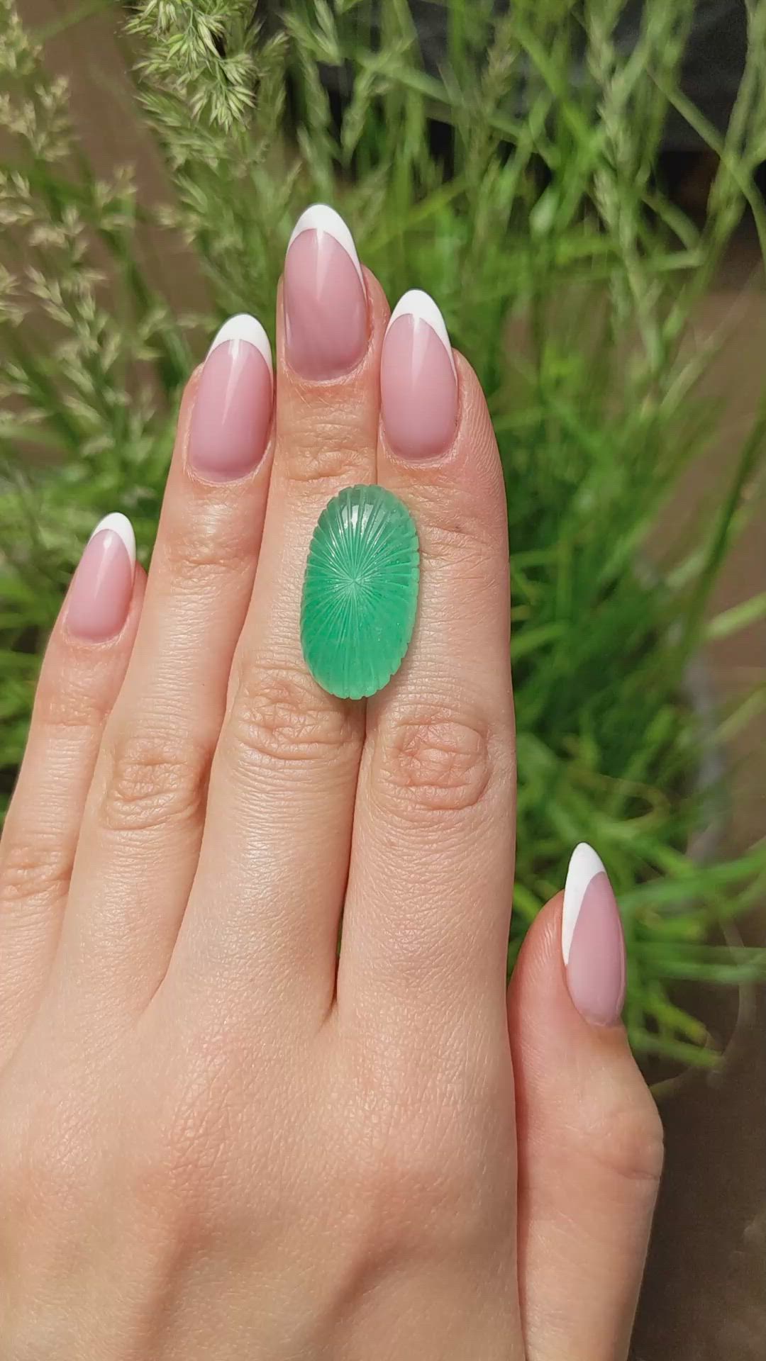 23.19 Ct. Emerald from Colombia Size Video