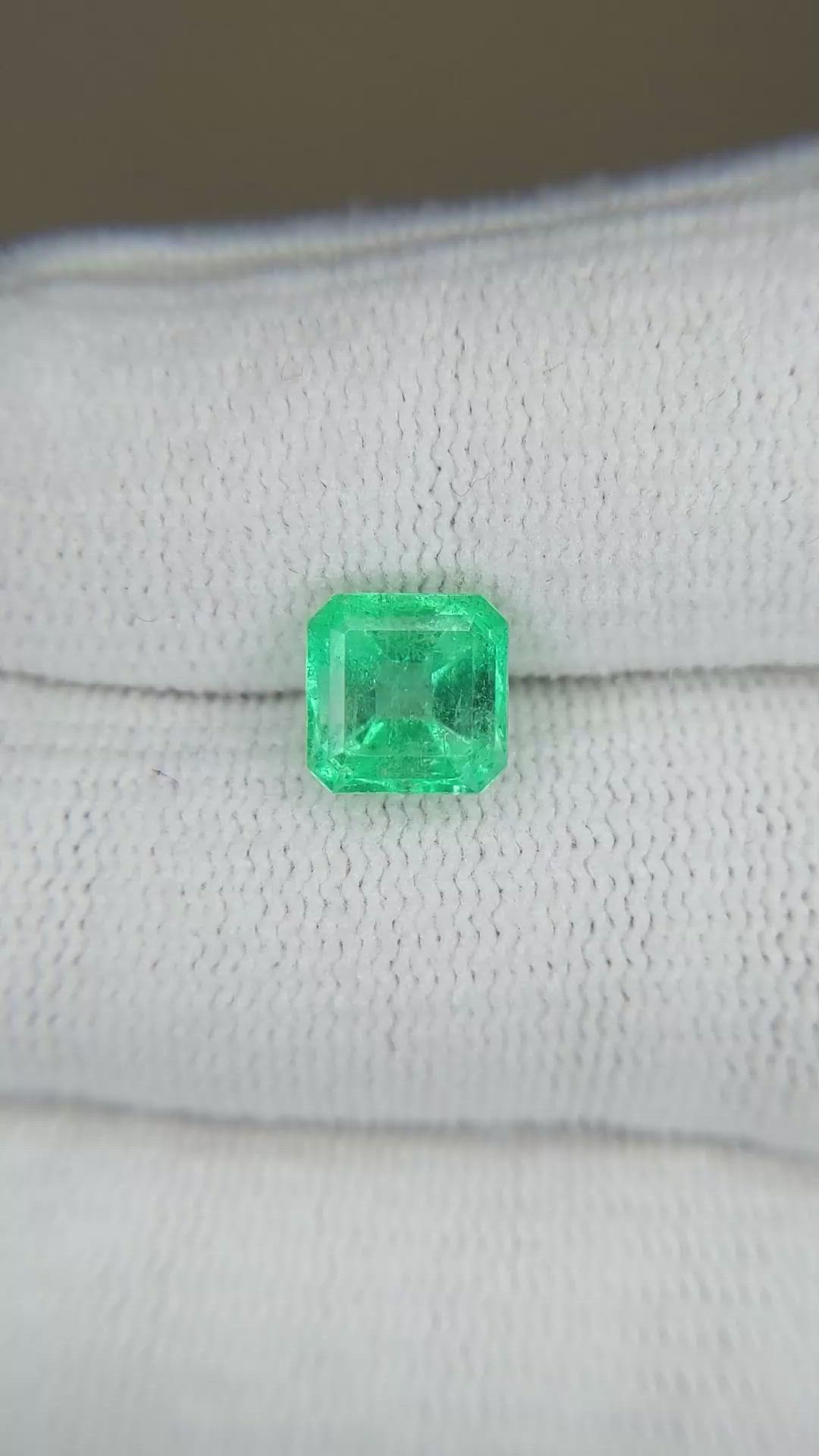 1.89 Ct. Emerald from Colombia Size Video