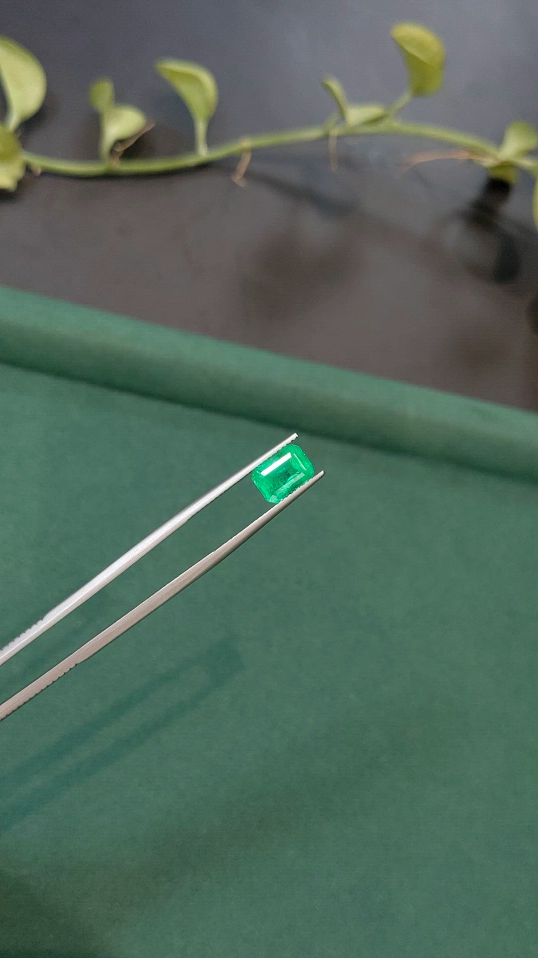 2.03 Ct. Emerald from Colombia Size Video