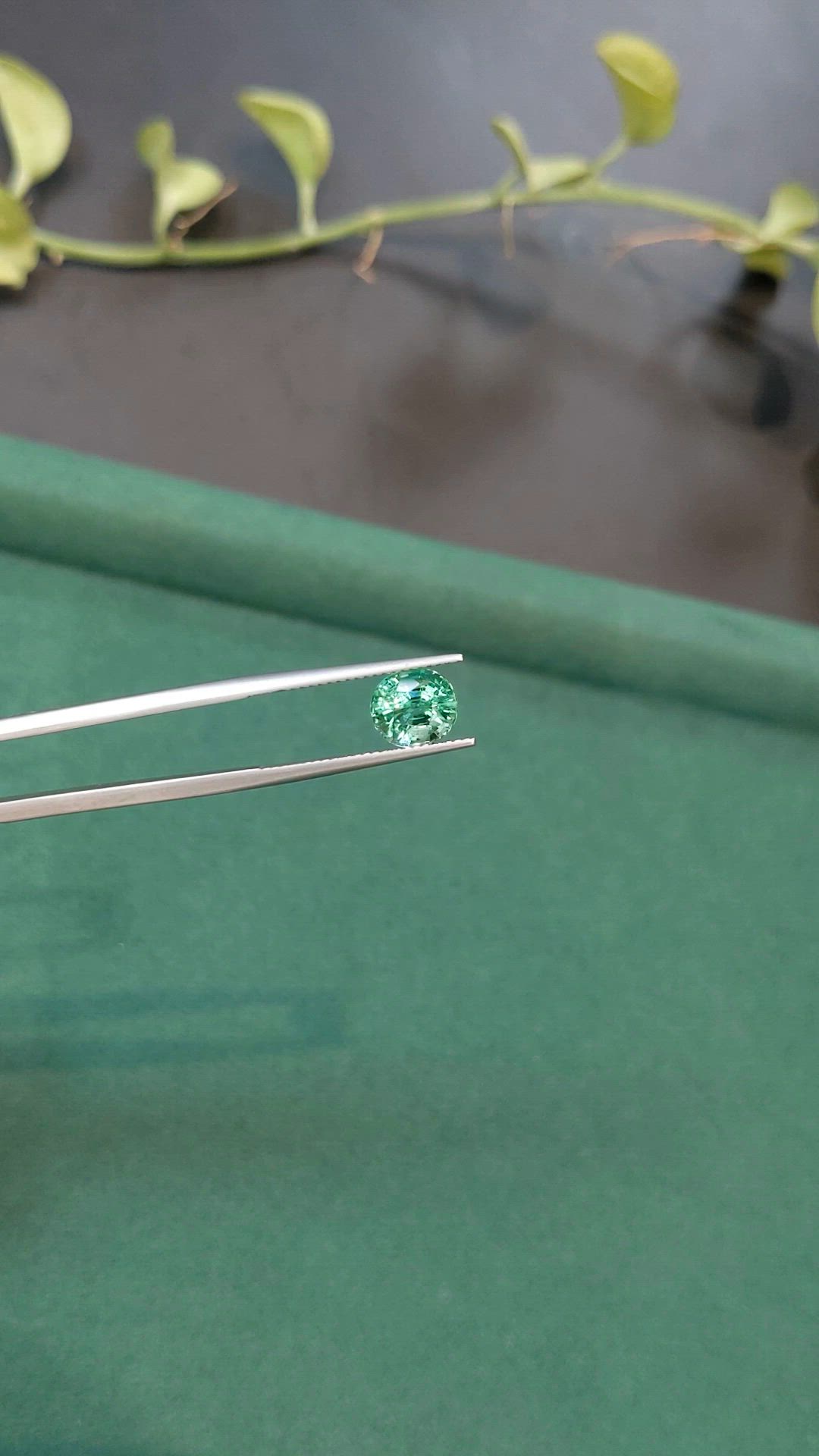 2.16 Ct. Emerald from Nigeria Size Video