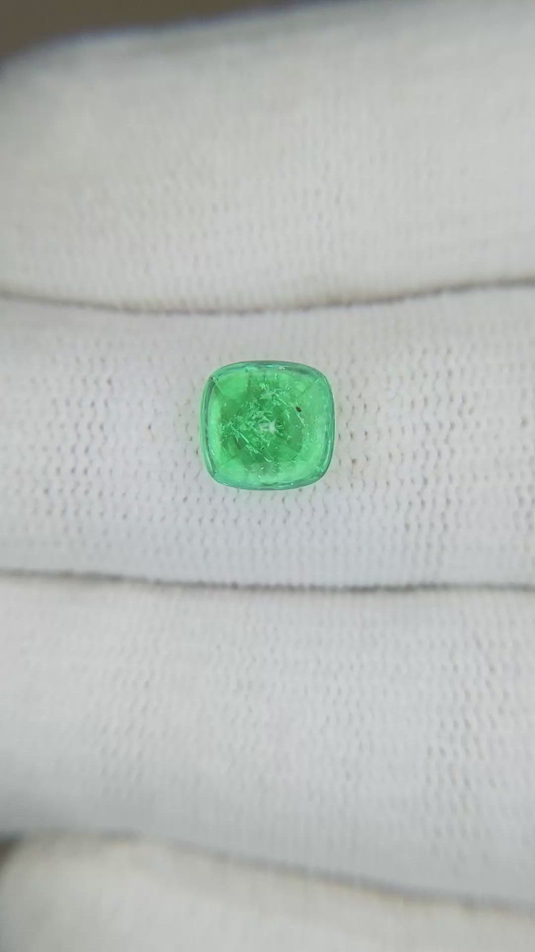 1.93 Ct. Emerald from Colombia Size Video