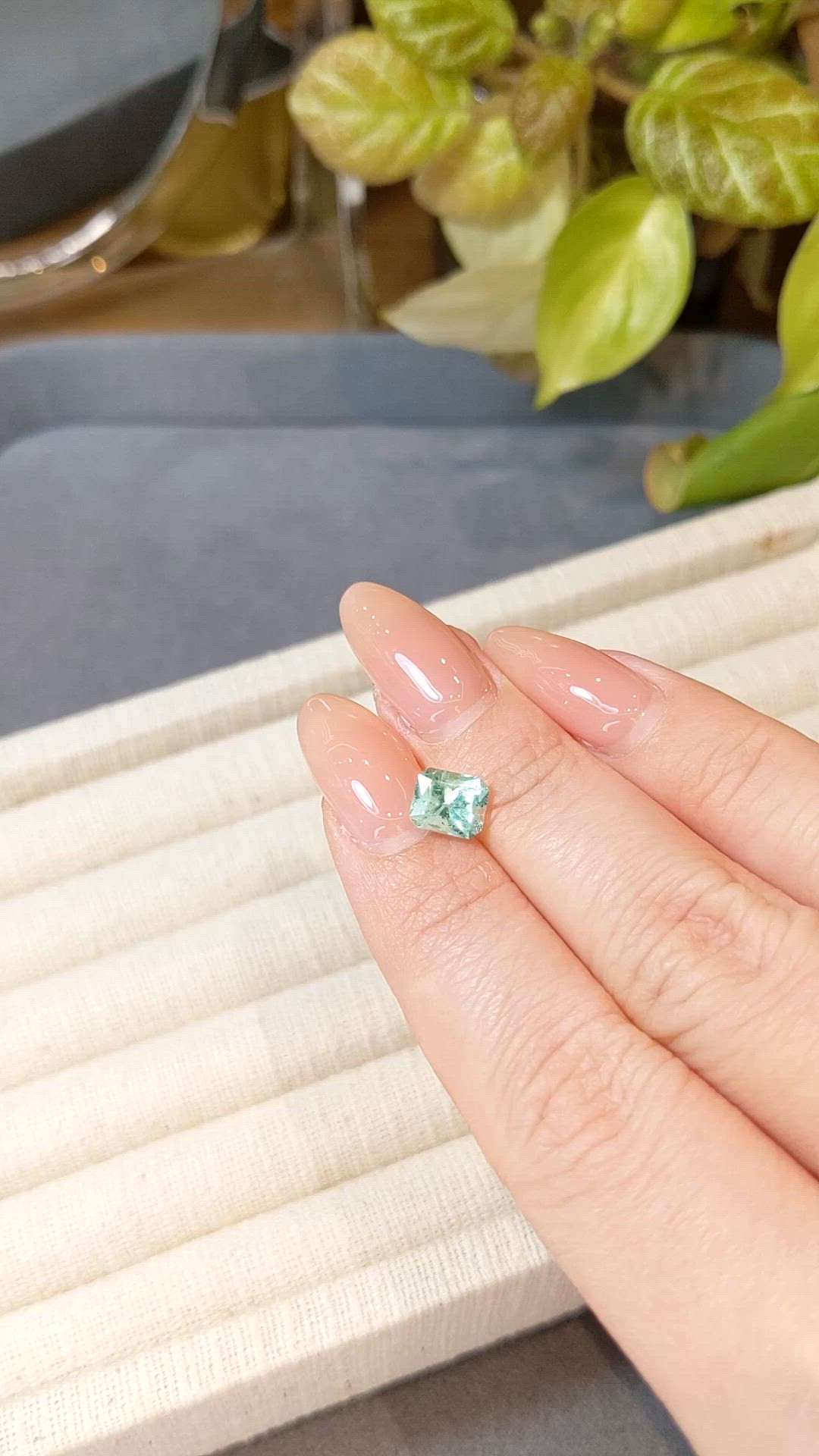 1.33 Ct. Emerald from Afghanistan Size Video