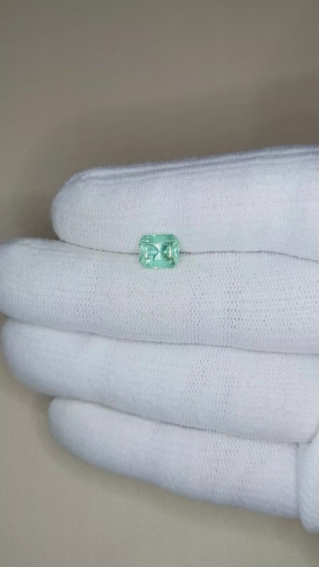1.33 Ct. Emerald from Afghanistan Size Video