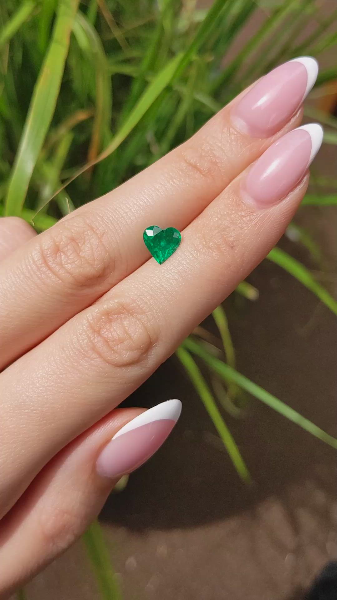 1.37 Ct. Emerald from Colombia Size Video