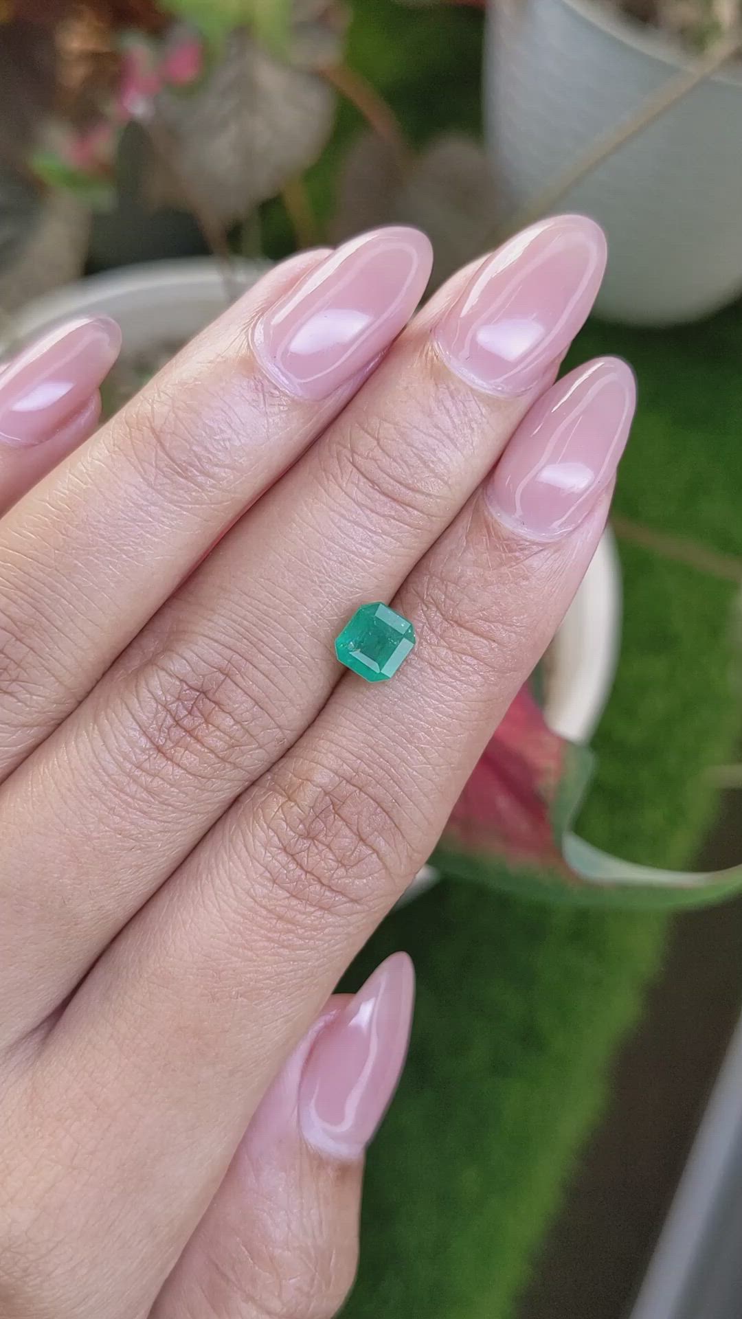 1.17 Ct. Emerald from Colombia Size Video