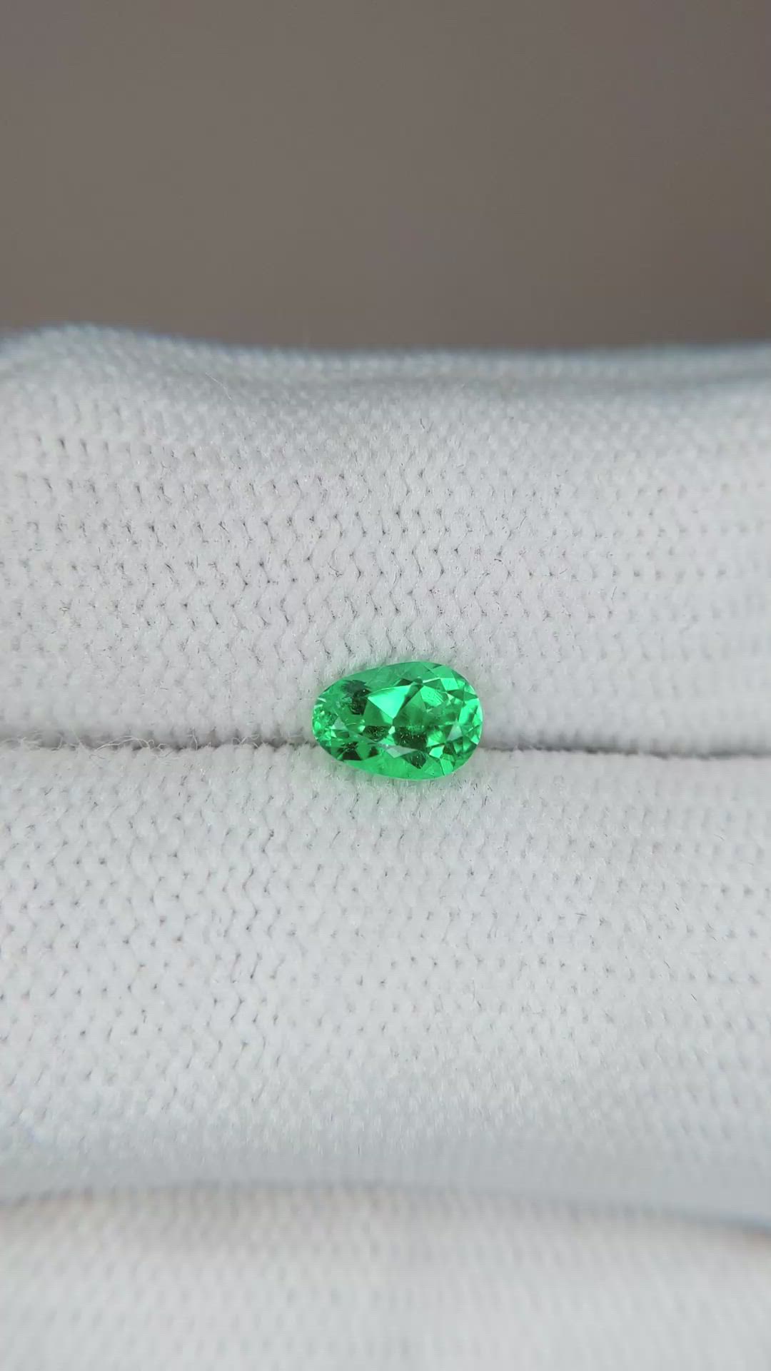 0.57 Ct. Emerald from Russia Size Video