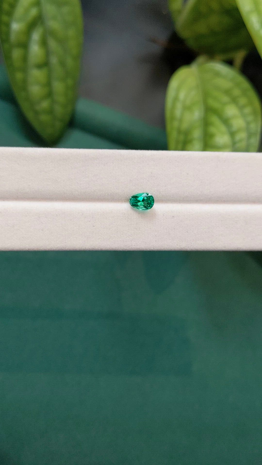 0.57 Ct. Emerald from Russia Size Video