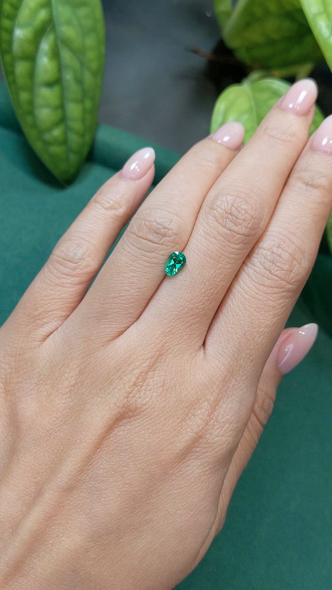 0.57 Ct. Emerald from Russia Size Video