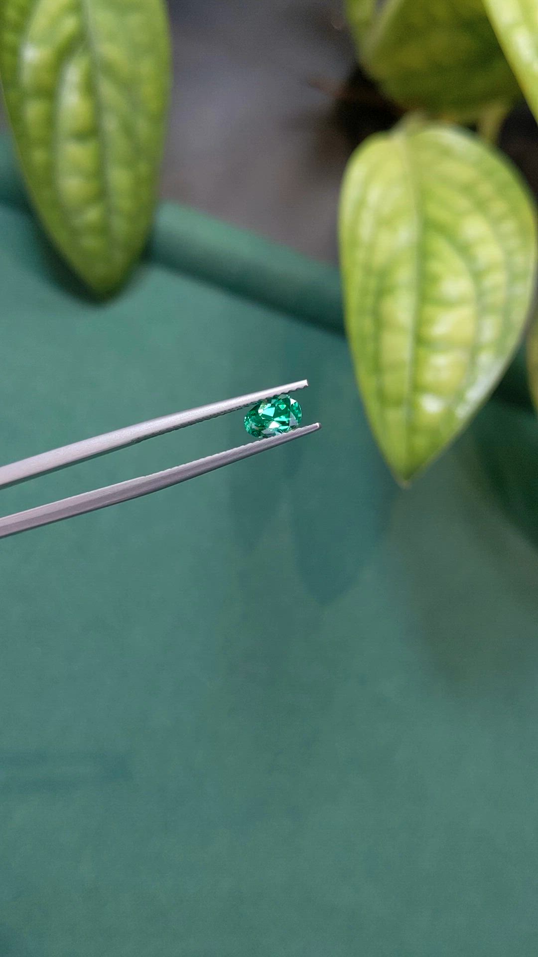 0.57 Ct. Emerald from Russia Size Video