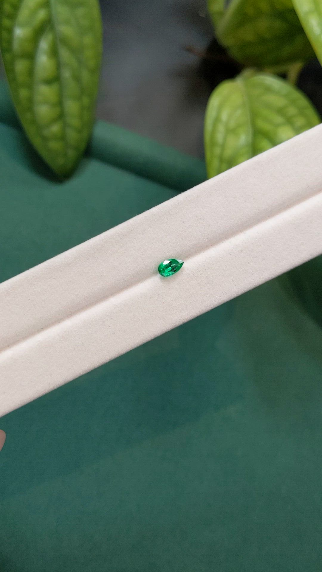 0.28 Ct. Emerald from Russia Size Video