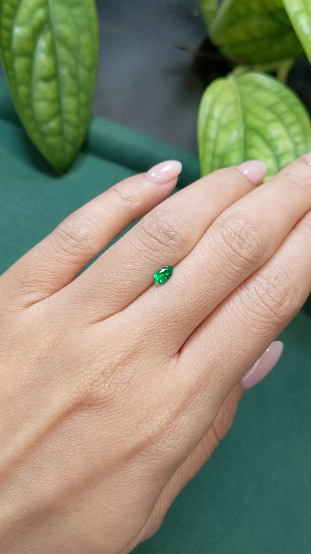 0.28 Ct. Emerald from Russia Size Video
