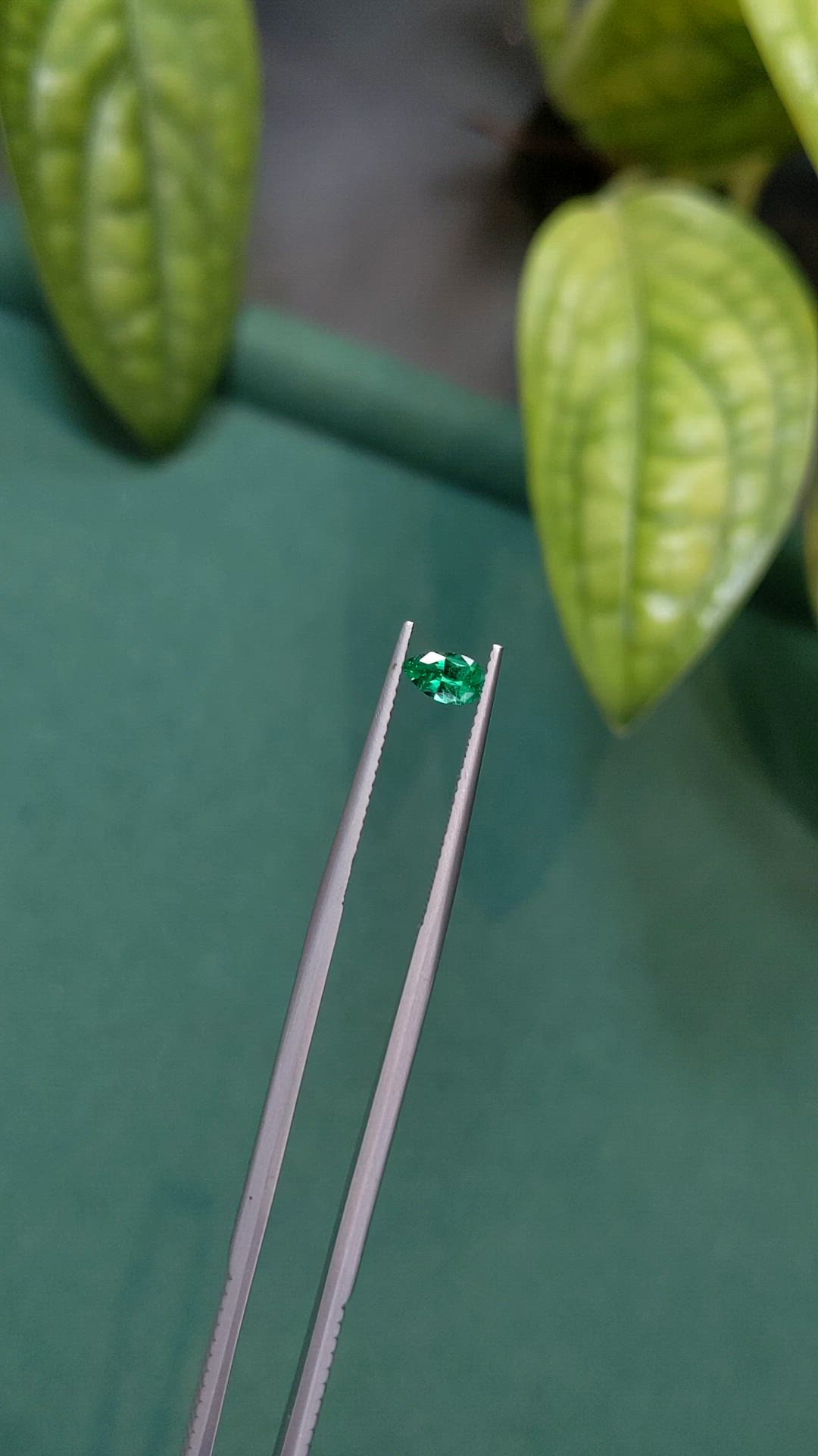 0.28 Ct. Emerald from Russia Size Video
