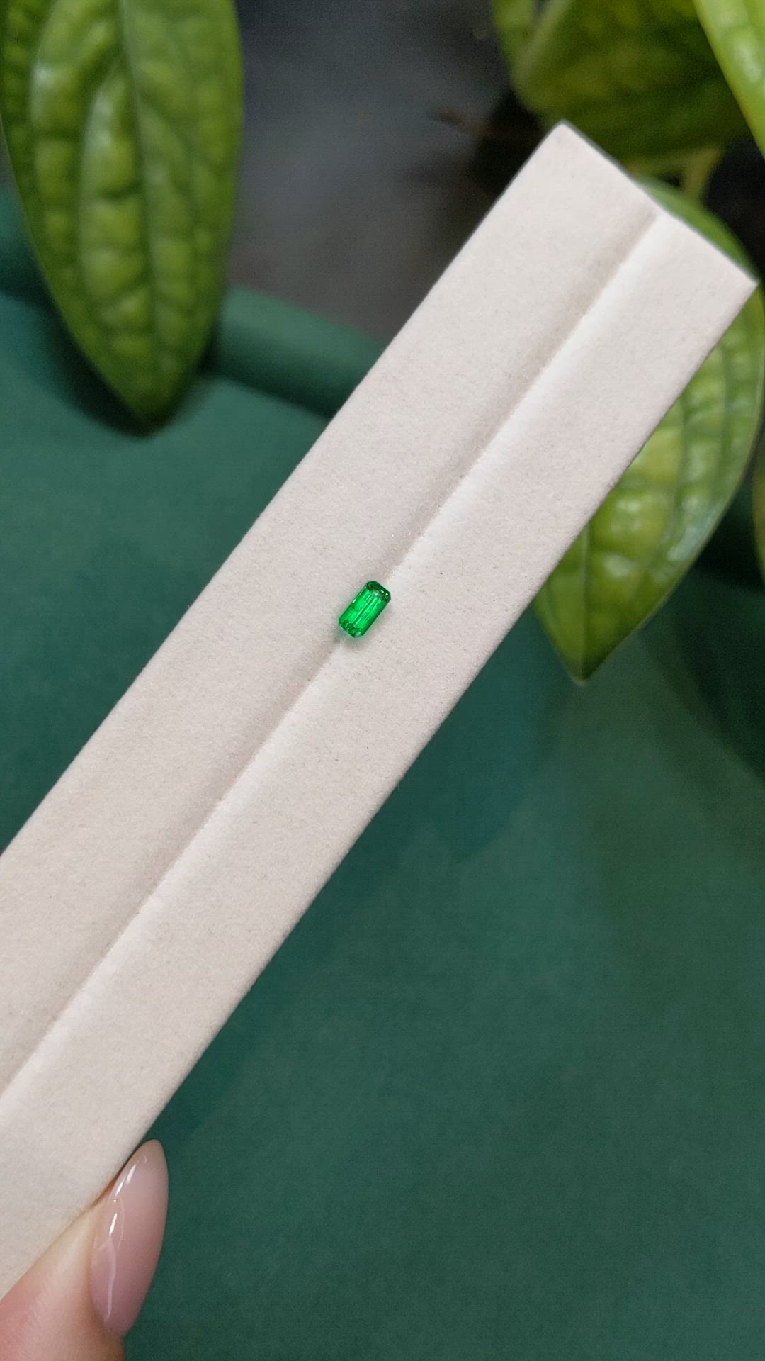 0.31 Ct. Emerald from Russia Size Video