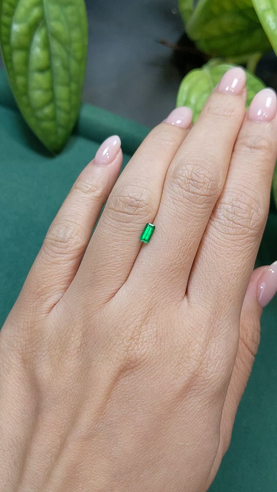 0.31 Ct. Emerald from Russia Size Video