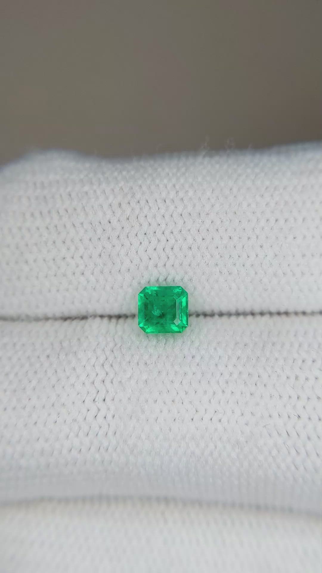 0.48 Ct. Emerald from Russia Size Video