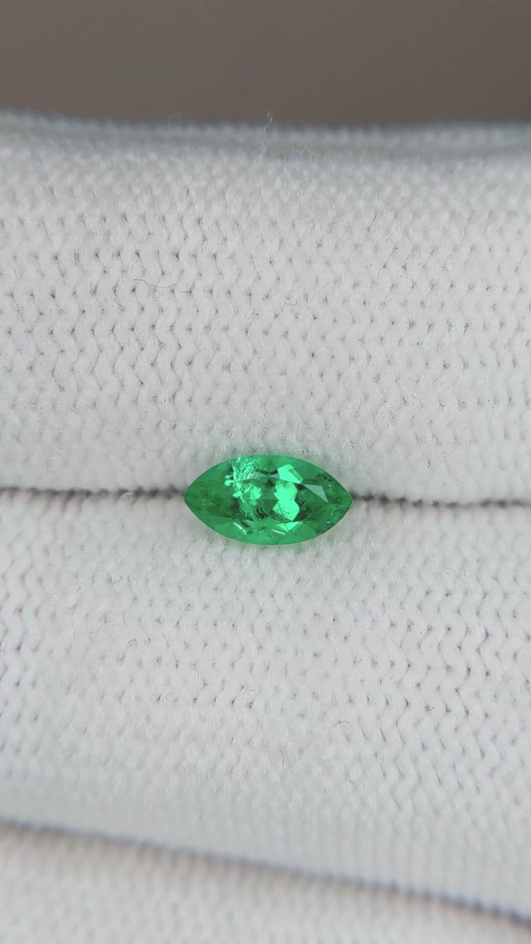 0.44 Ct. Emerald from Russia Size Video