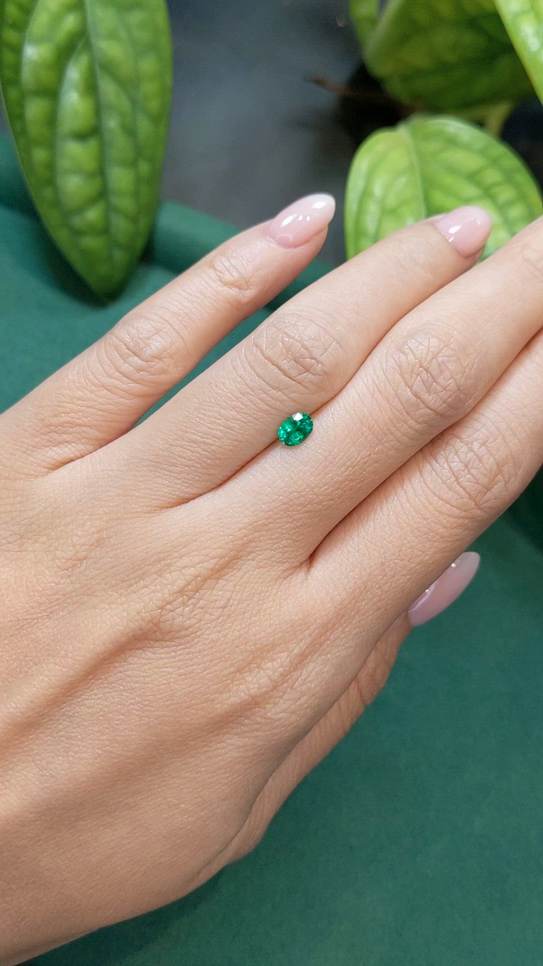 0.35 Ct. Emerald from Russia Size Video