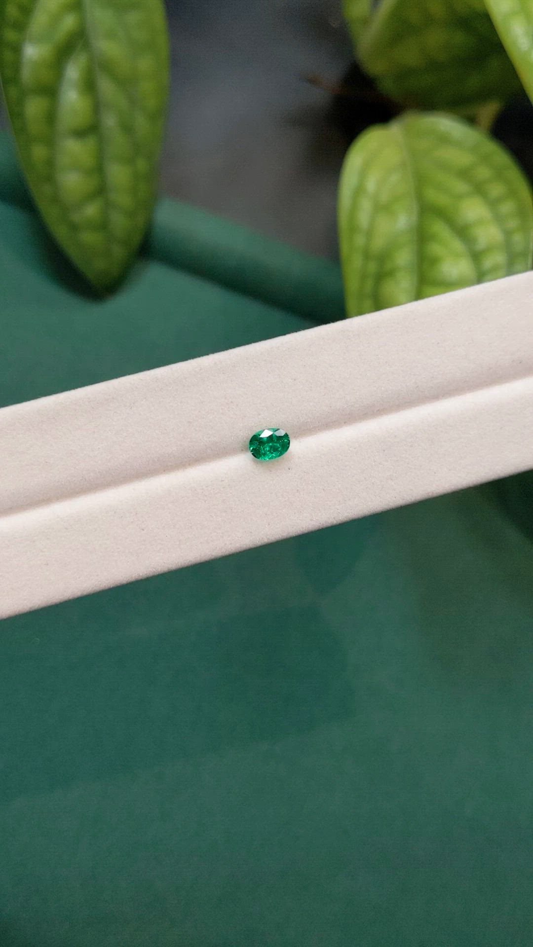 0.35 Ct. Emerald from Russia Size Video