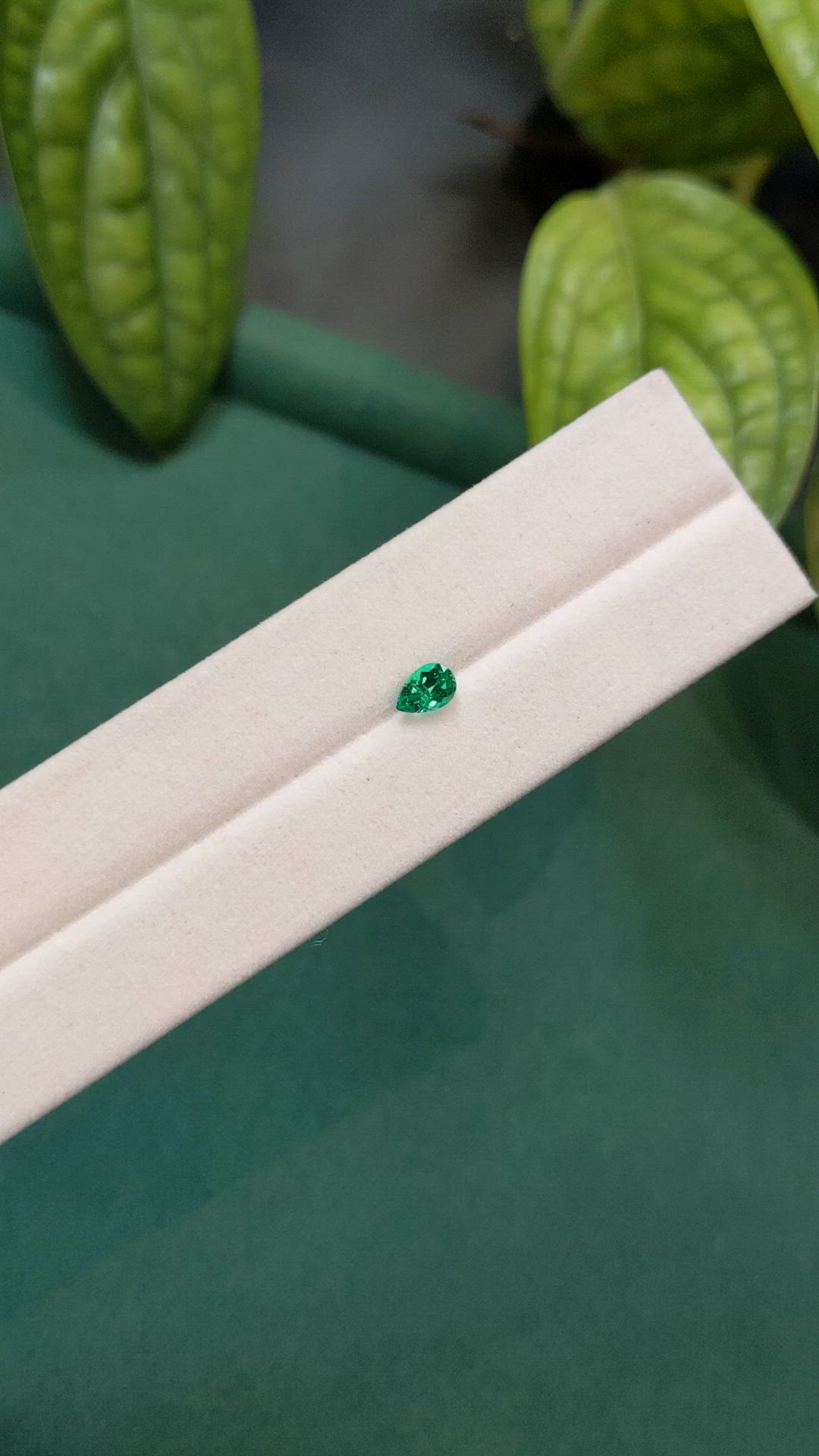 0.37 Ct. Emerald from Russia Size Video