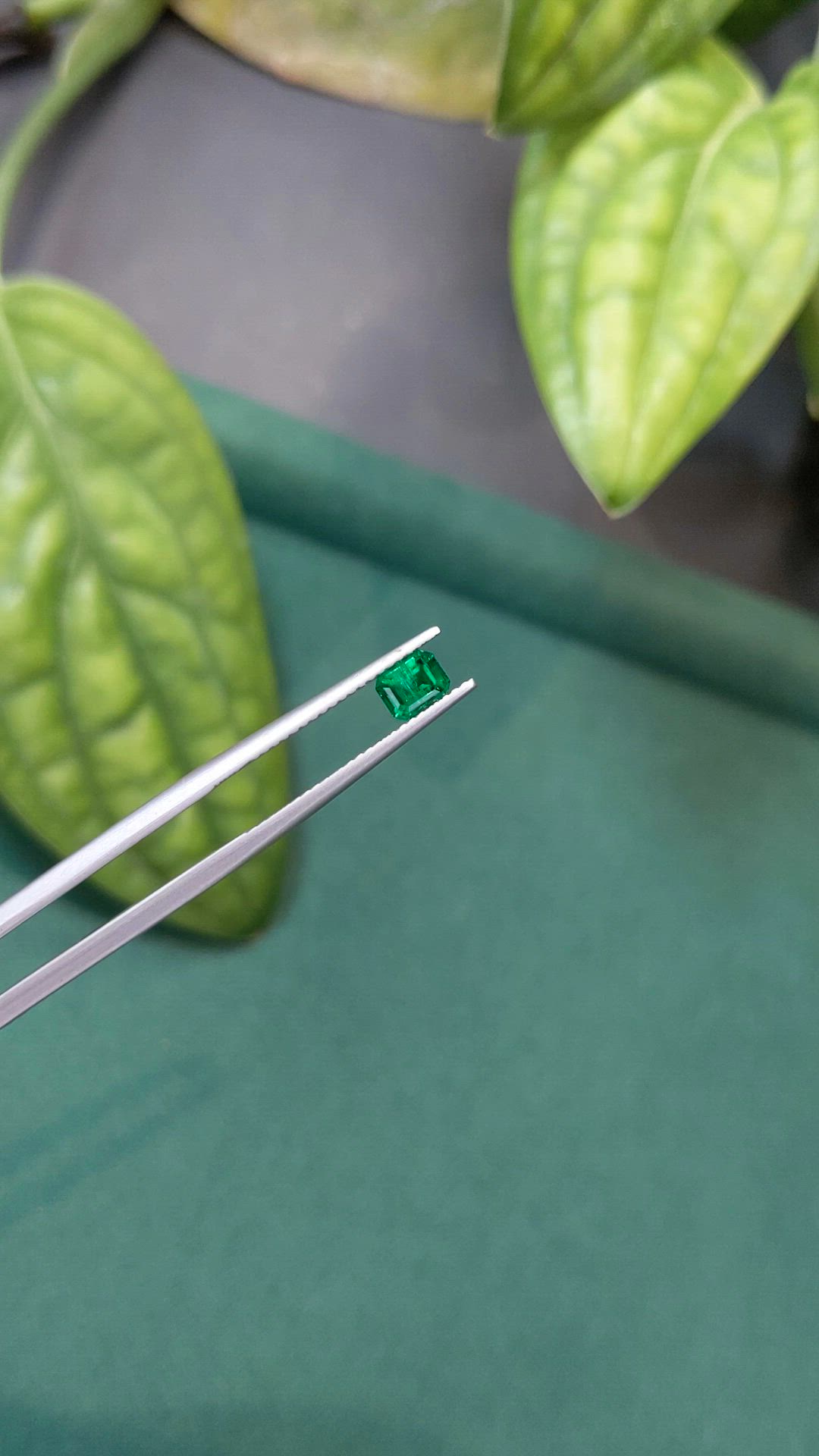0.56 Ct. Emerald from Russia Size Video