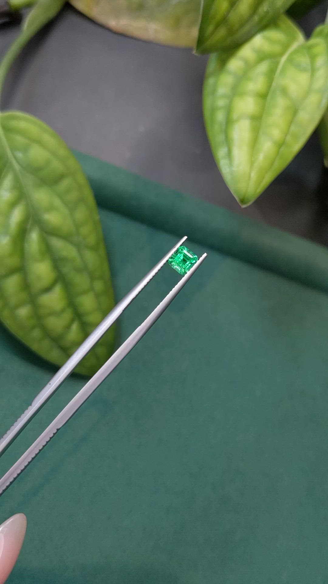 0.72 Ct. Emerald from Russia Size Video