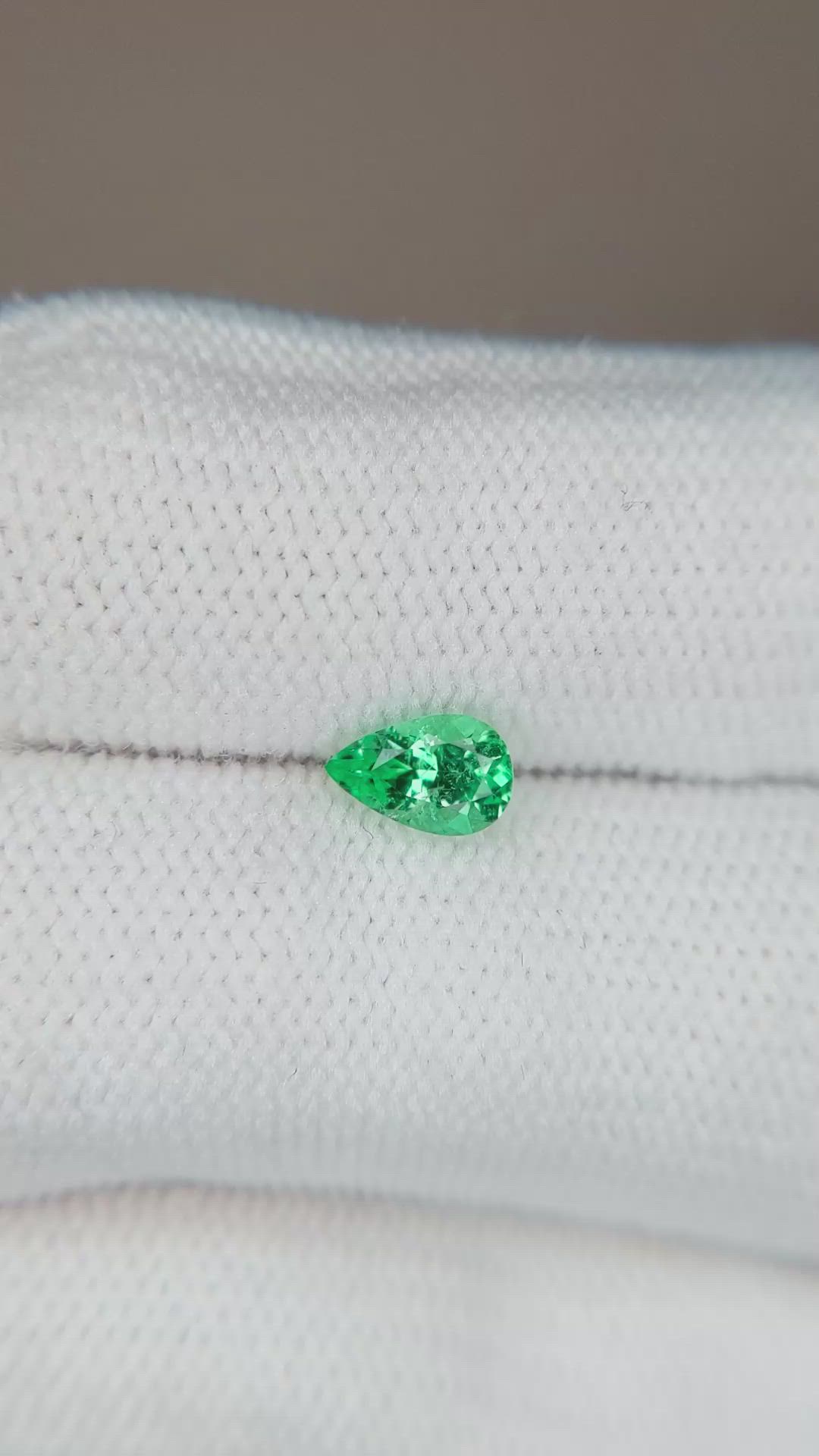 0.52 Ct. Emerald from Russia Size Video