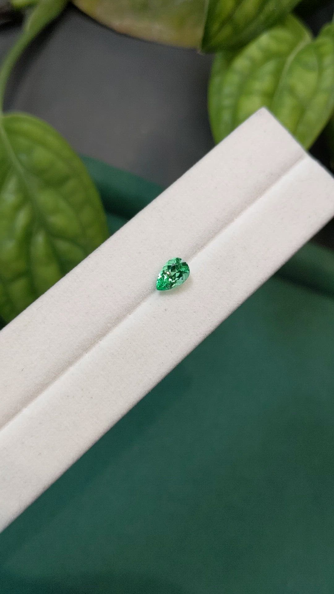 0.72 Ct. Emerald from Russia Size Video