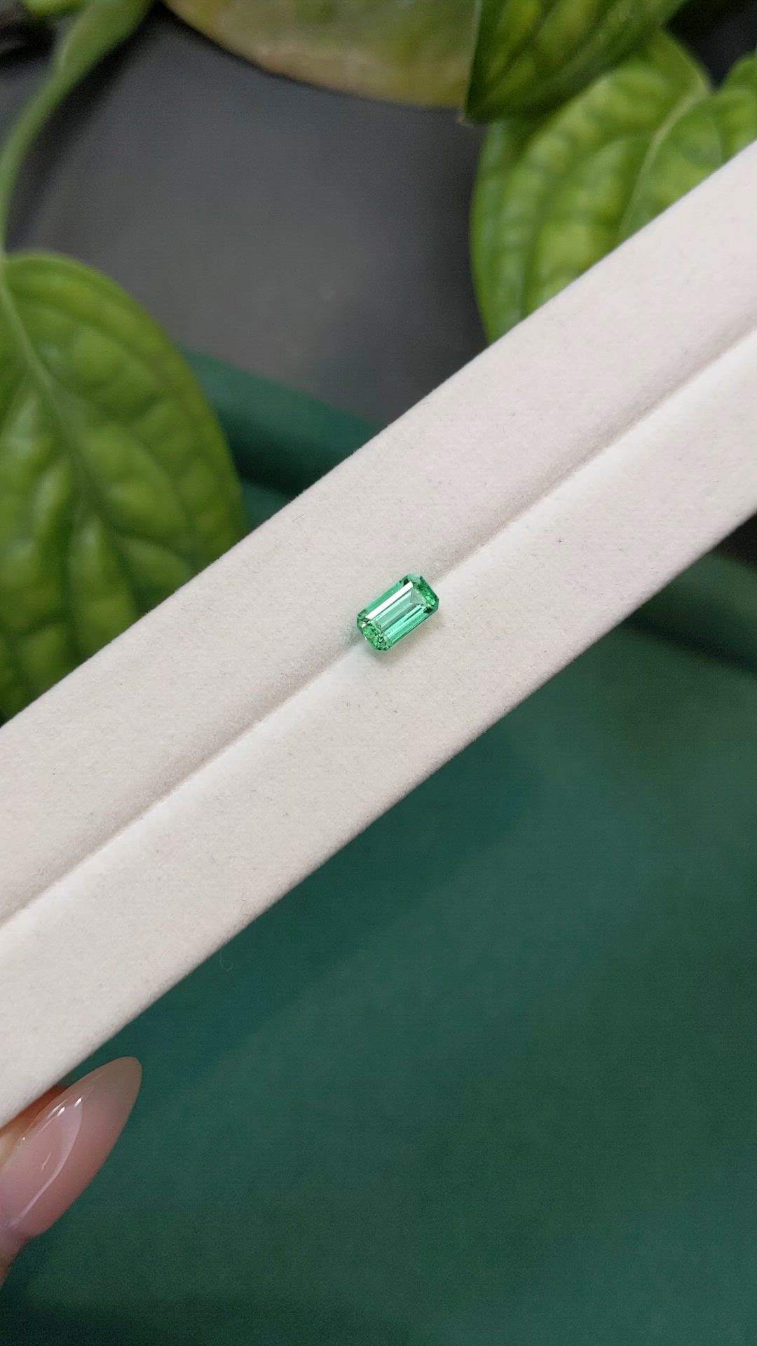 0.69 Ct. Emerald from Russia Size Video