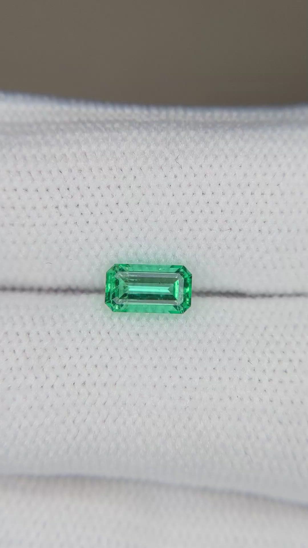 0.69 Ct. Emerald from Russia Size Video