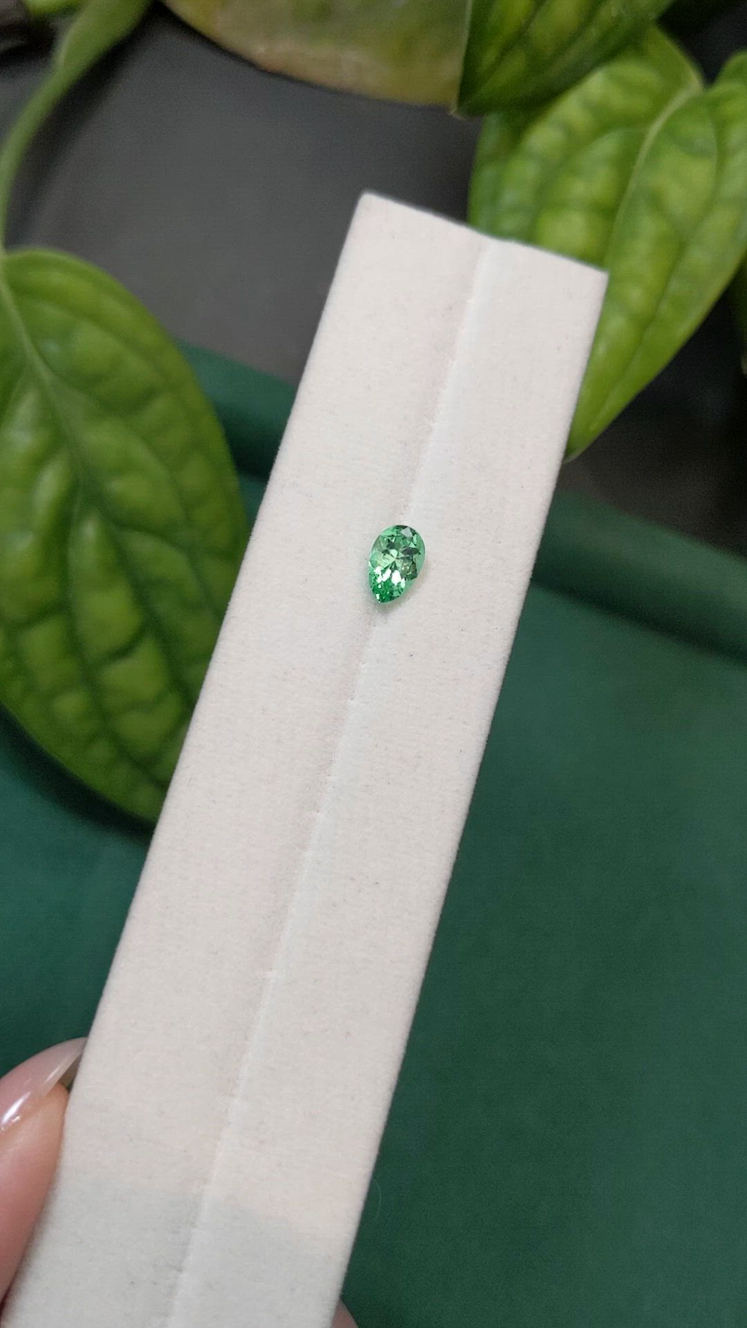 0.65 Ct. Emerald from Russia Size Video