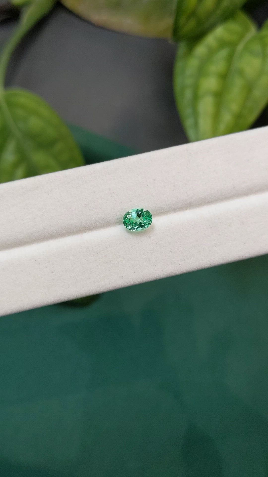 0.52 Ct. Emerald from Russia Size Video