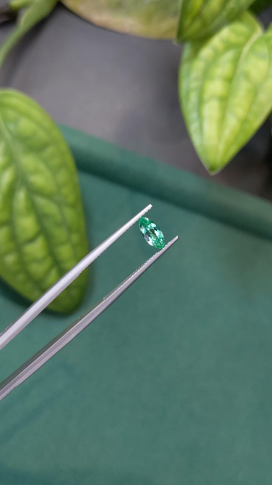 0.55 Ct. Emerald from Russia Size Video