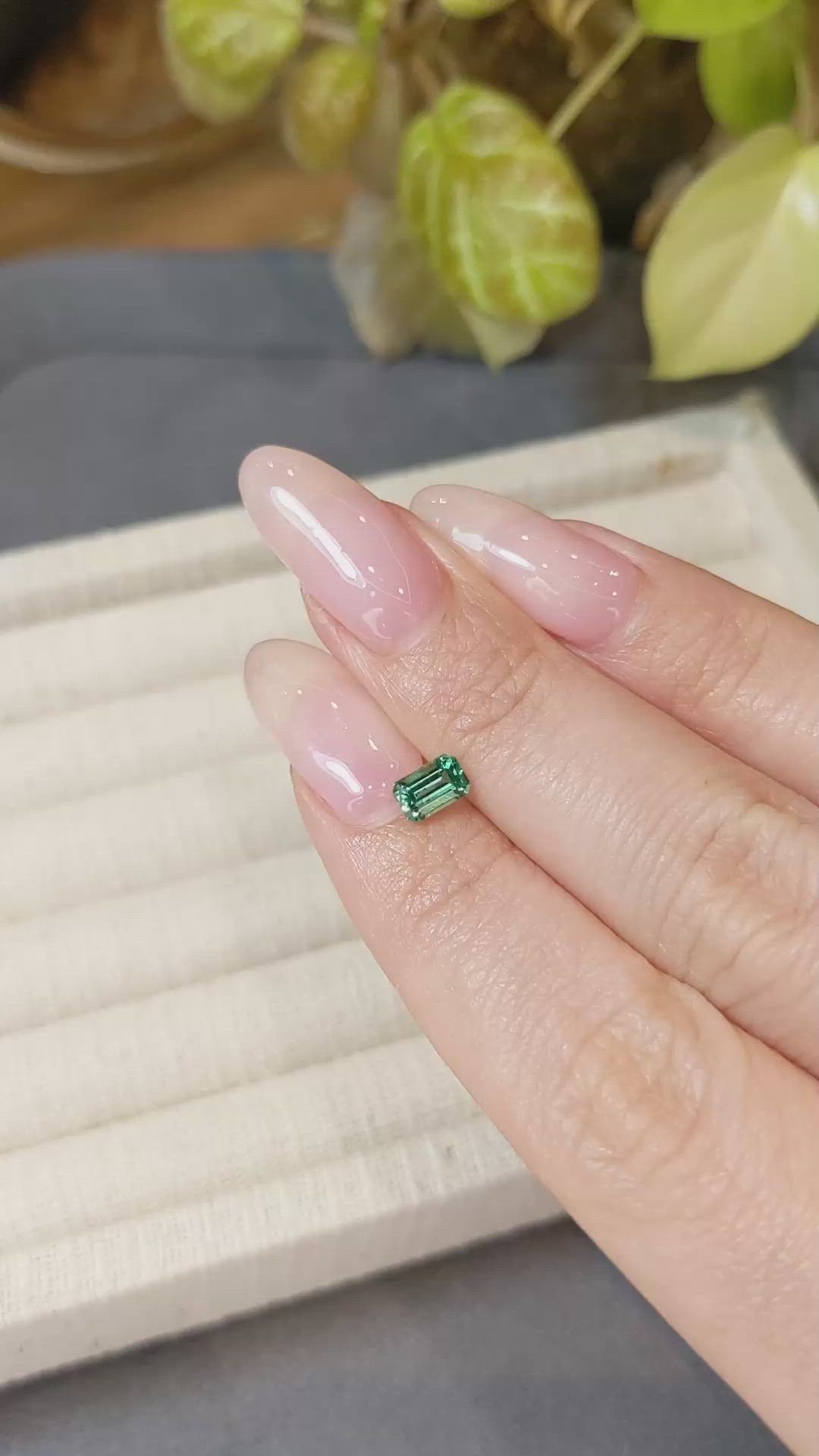 0.57 Ct. Emerald from Russia Size Video