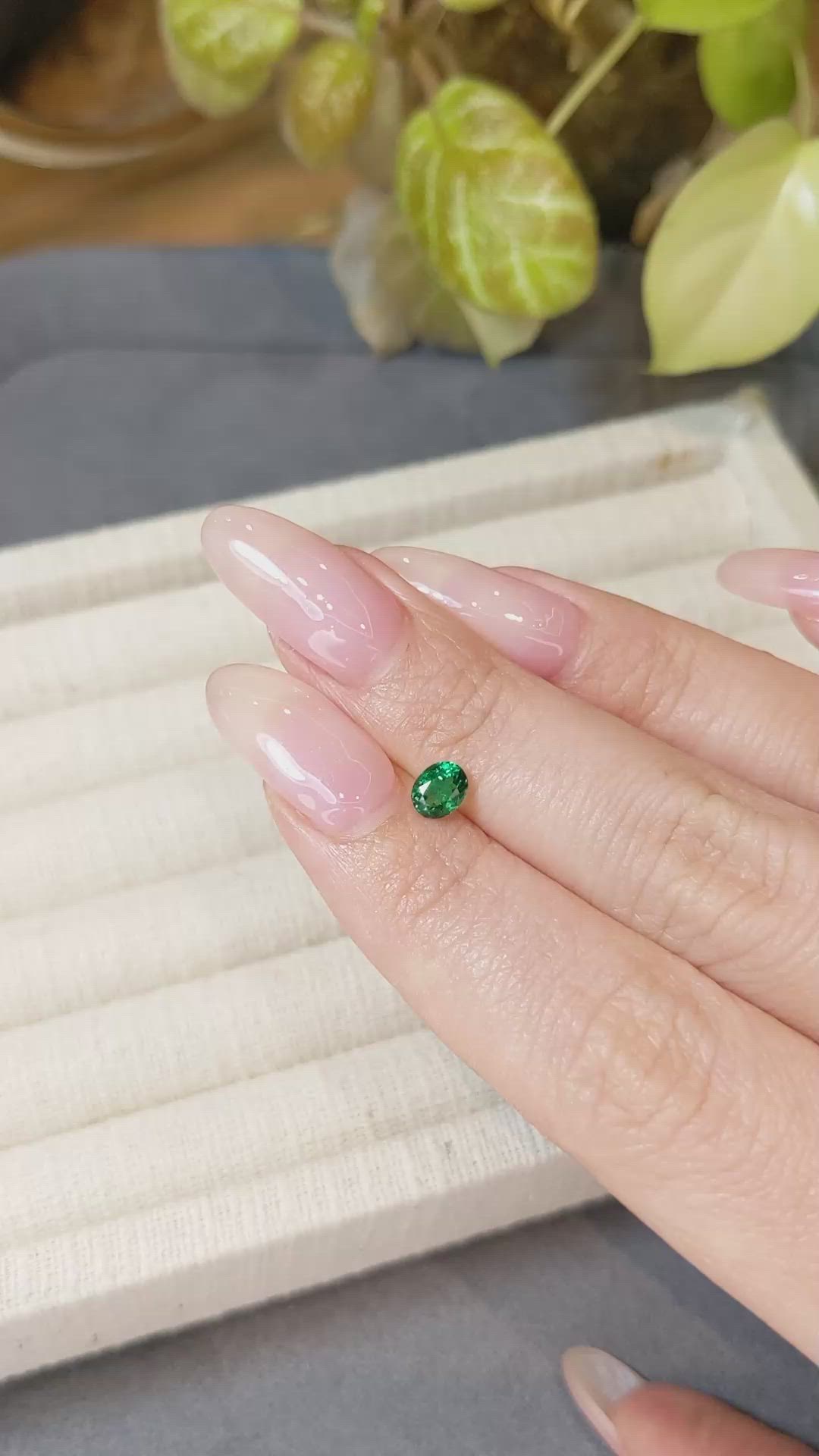0.44 Ct. Emerald from Russia Size Video