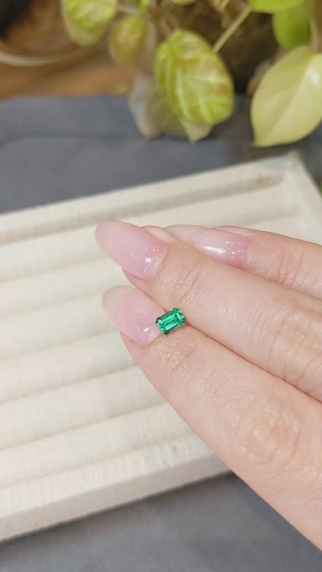 0.48 Ct. Emerald from Russia Size Video