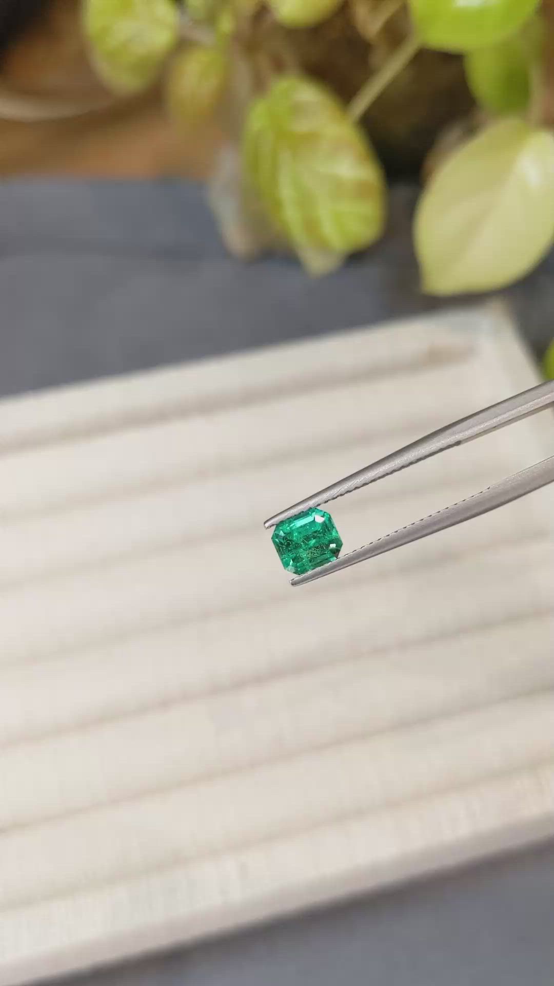 0.96 Ct. Emerald from Russia Size Video