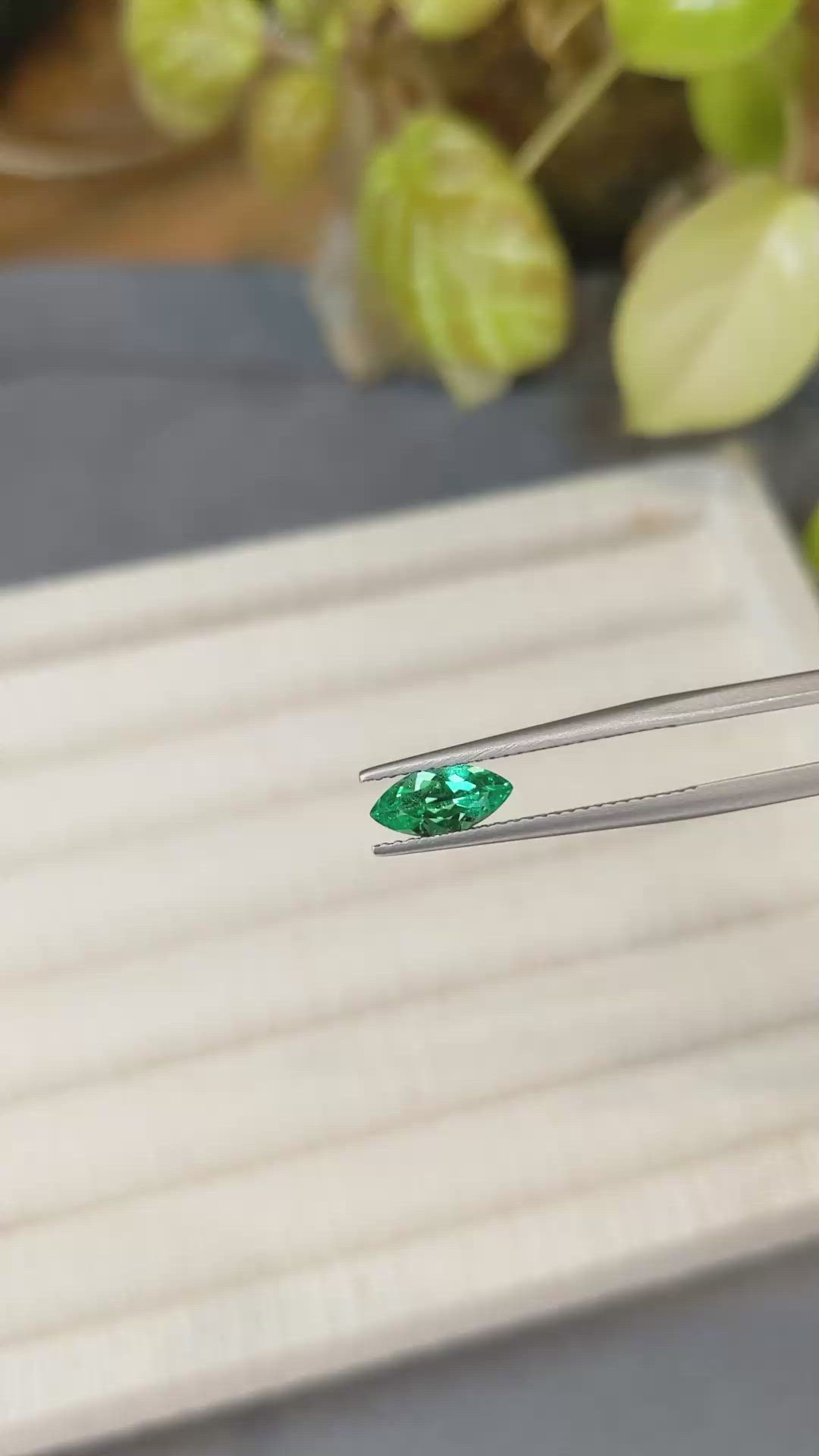 0.75 Ct. Emerald from Russia Size Video
