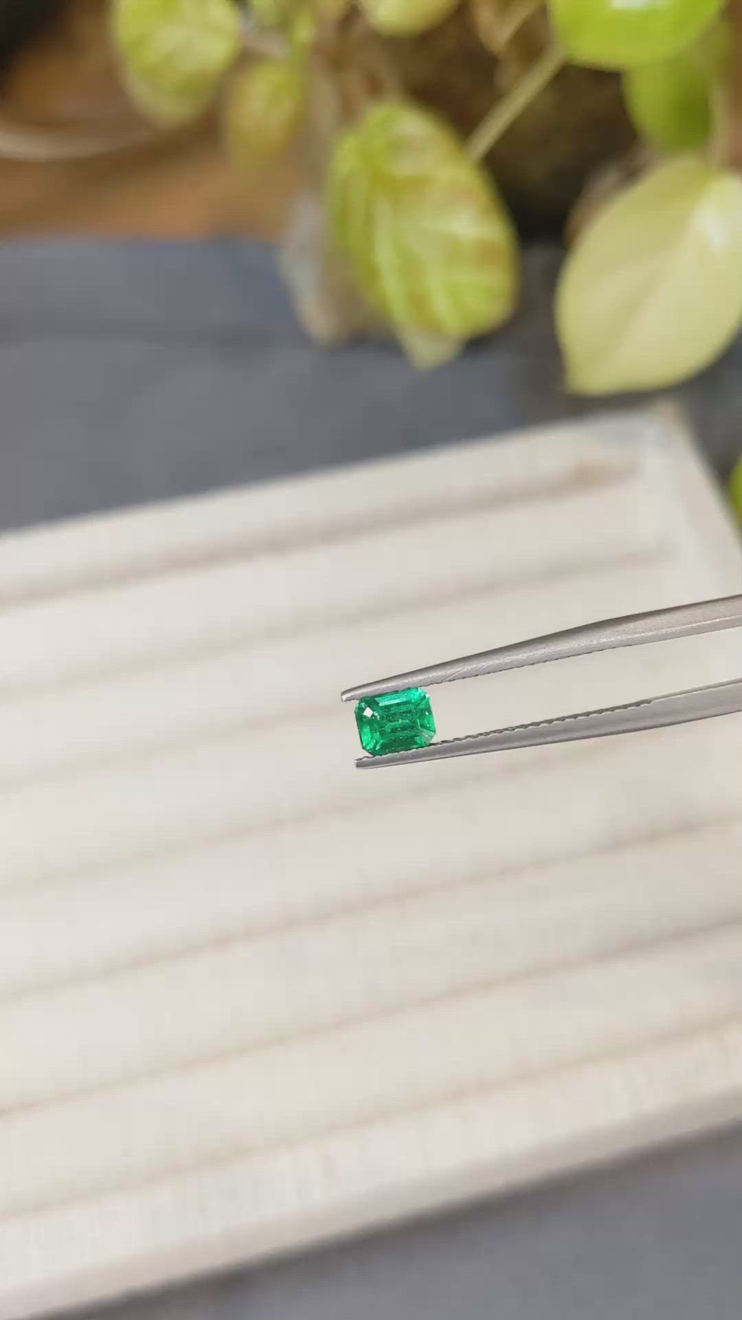 0.58 Ct. Emerald from Russia Size Video
