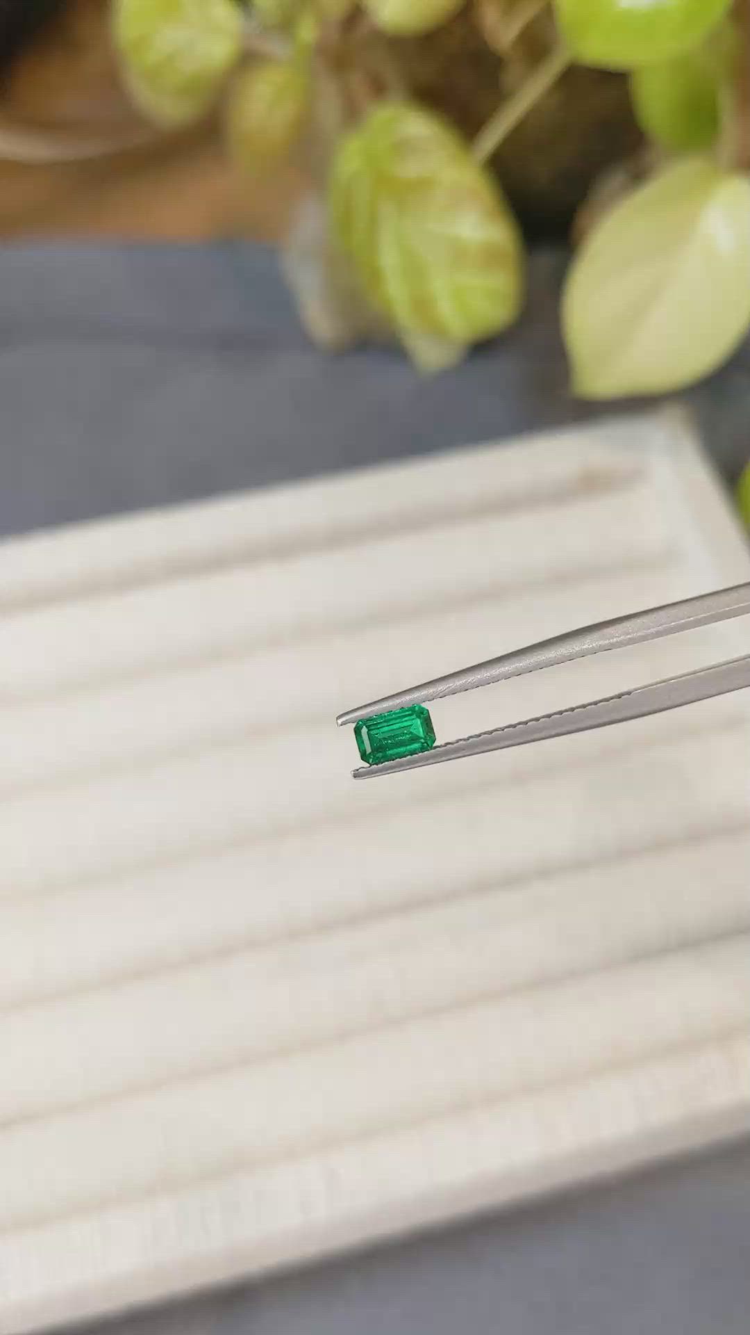 0.41 Ct. Emerald from Russia Size Video