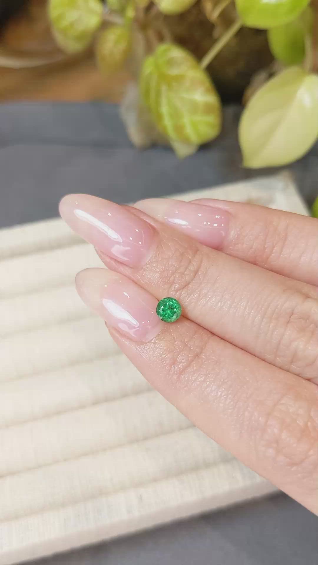 0.46 Ct. Emerald from Russia Size Video