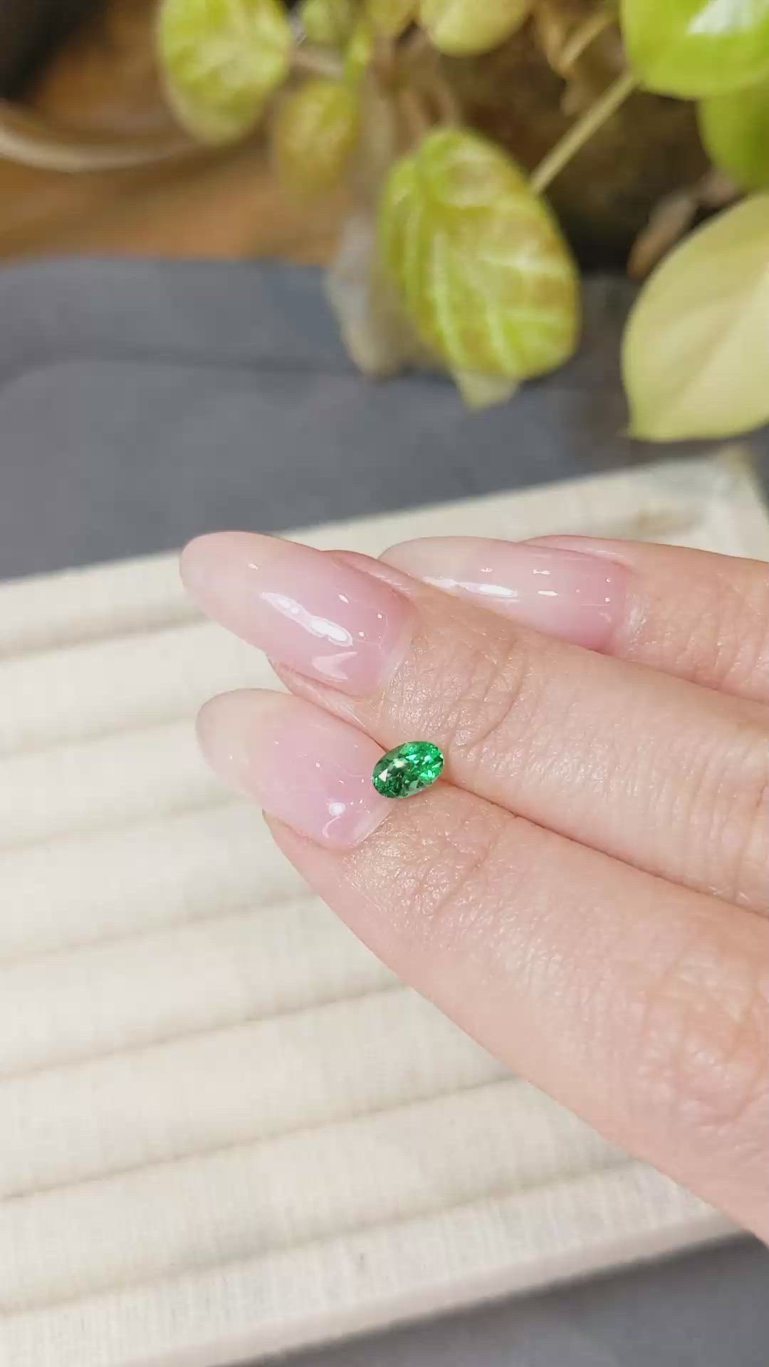 0.39 Ct. Emerald from Russia Size Video