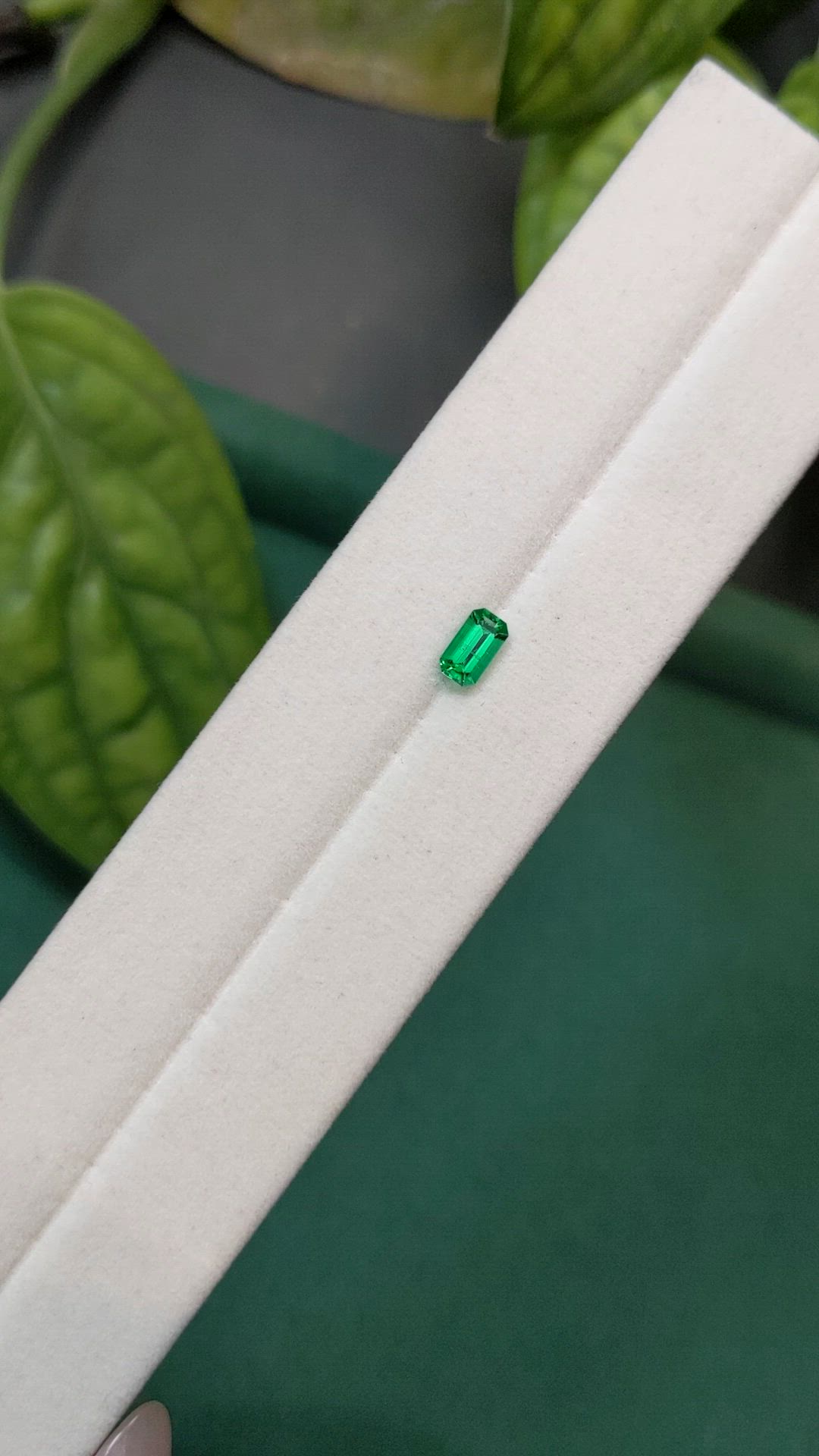 0.36 Ct. Emerald from Russia Size Video