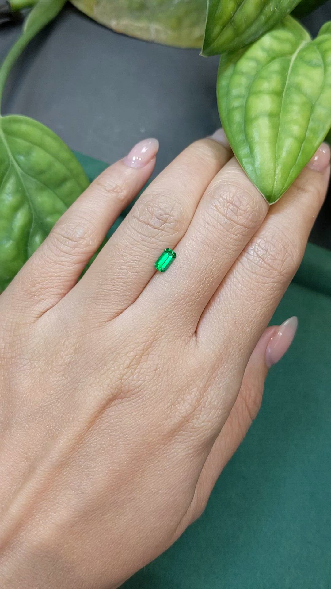 0.36 Ct. Emerald from Russia Size Video