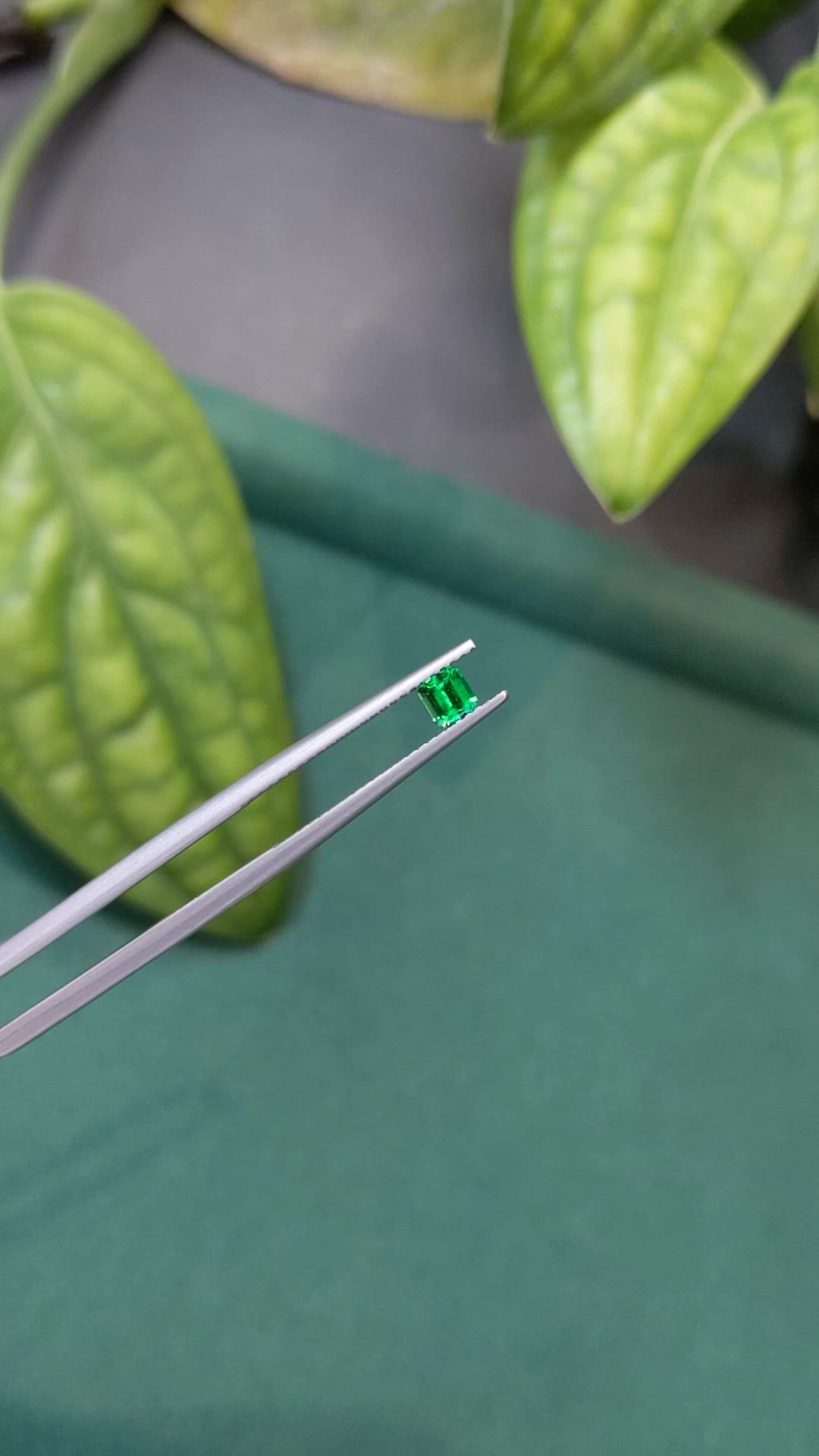 0.27 Ct. Emerald from Russia Size Video