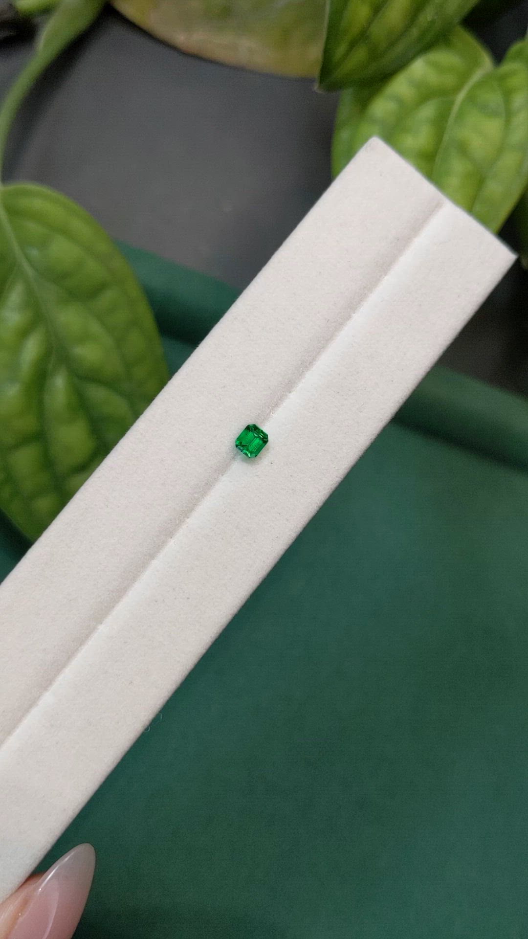 0.27 Ct. Emerald from Russia Size Video